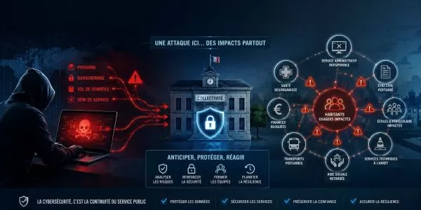 Cybersécurité : comprendre les menaces et renforcer la vigilance au sein des collectivités