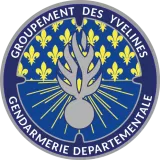 Logo GROUPEMENT DE GENDARMERIE DES YVELINES
