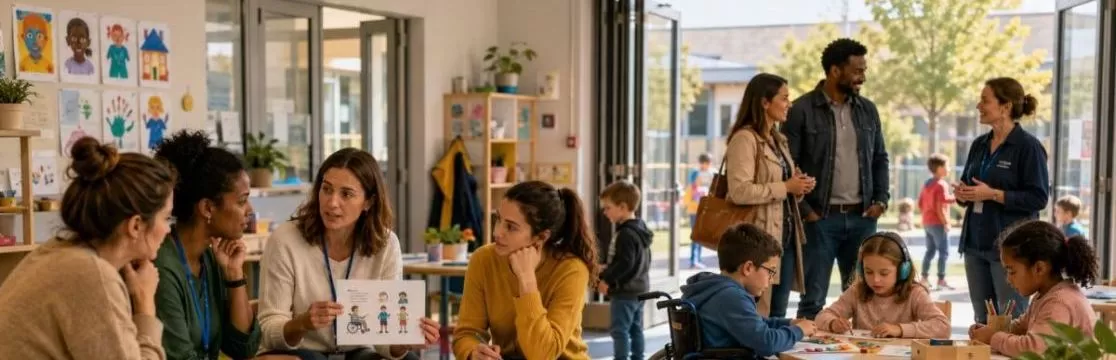 Illustration : Accueillir tous les enfants : pourquoi former les personnels périscolaires au handicap ?
