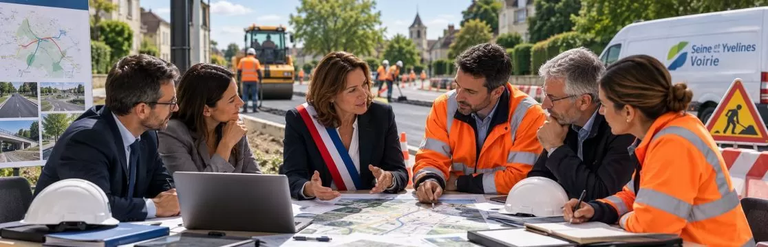 Illustration : Voirie communale : comment bénéficier de l'expertise et des services de Seine et Yvelines Voirie ?