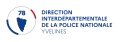 Logo DIRECTION INTERDÉPARTEMENTALE DE LA POLICE NATIONALE DES YVELINES