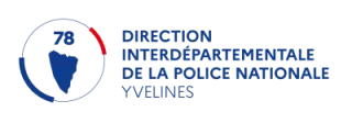 Logo DIRECTION INTERDÉPARTEMENTALE DE LA POLICE NATIONALE DES YVELINES