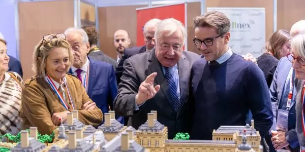 Rencontre avec les exposants