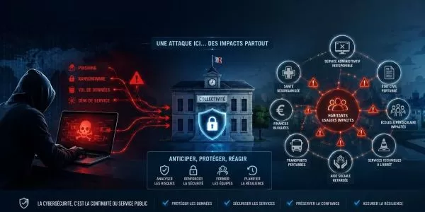 Cyberattaques contre les collectivités : Comment anticiper l'effet domino sur les services publics ?